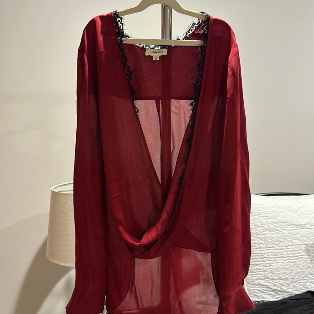 L’AGENCE Silk Top